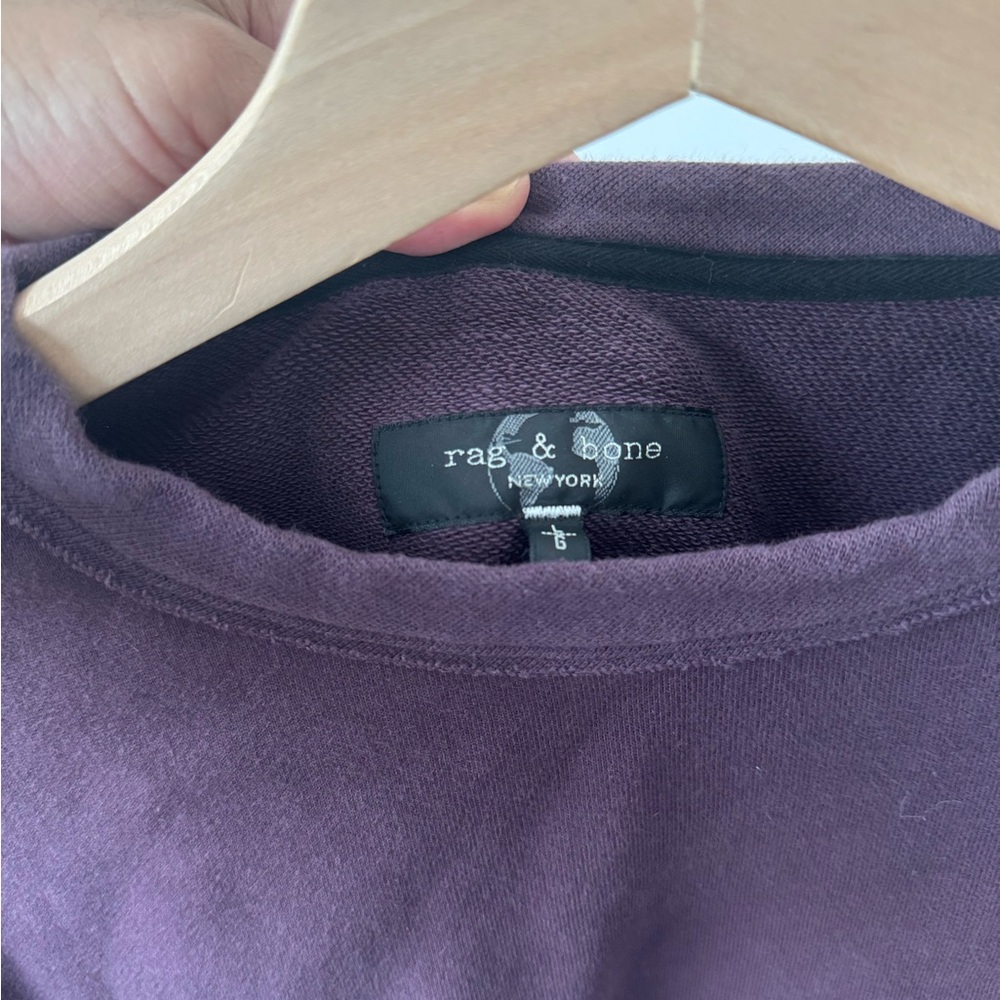 Rag & Bone Deep Purple Tee